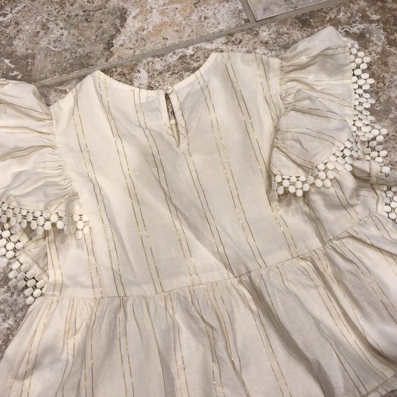 NWOT Cat & Jack striped sleeveless shirt - Picture 4 of 5